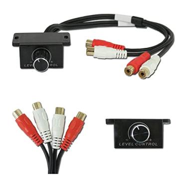 Imagem de Controle universal de botão de graves para amplificador de carro via RCA RCA Audio Interconnet, LC-1