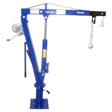 Imagem de Guincho hidráulico 900Kg giratório para caminhonete com carretilha e suporte GC900CS ACM TOOLS GC900CS