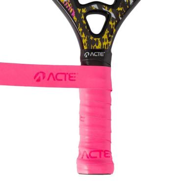 Imagem de Overgrip Raquete Beach Tennis Rosa com 3 Unidades