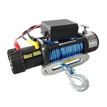 Imagem de Guincho Elétrico 12v 4080kg com Cabo 26 Metros 8777 BREMEN