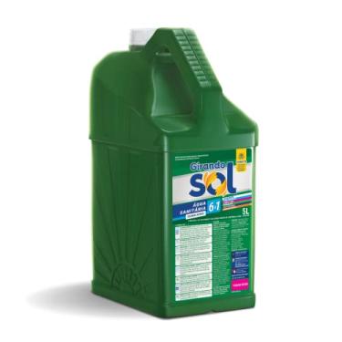 Imagem de Girando Sol Água Sanitária Verde Tradicional 5L Alvejante Sanitário Com Cloro Ativo Verde Uma Aliada Indispensável Na Limpeza Pesada : Sua Casa Merece O Melhor Cuidado