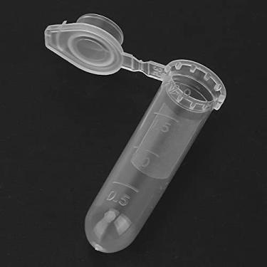 Imagem de Tubo de centrífuga, recipiente de laboratório para estudantes de laboratório (2 ml (500 peças por pacote))
