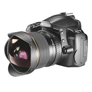 Imagem de JINTU 8mm f/3.5 Manual de Grande Angular Olho de Peixe Lente Principal para Canon 60D 60Da 50D 7D 6D