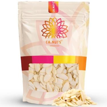 Imagem de 1 Kg Amêndoa Laminada Crua Premium Imp. Ca.Nuts | Qualidade e Excelência Ca.Nuts (1 Kg)