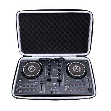 Imagem de LTGEM EVA Hard DJ Controller Case compatível com Hercules Inpulse 200/200 MK2 / Pioneer DJ DDJ-200 Smart/DDJ-WeGO4-K DJ Controller/AlphaTheta DDJ-FLX2 Compact 2. Apenas capa!