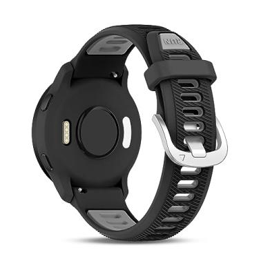 Imagem de Bolesi Pulseiras de relógio de 18 mm compatíveis com Garmin Venu 3S/2S/4 de 41 mm/Vivoactive 4S/Vivomove 3S, pulseira de substituição macia à prova d'água de liberação rápida para Garmin Forerunner
