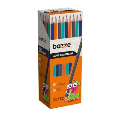 Imagem de Lapis Grafite Bazze Hb Sextavado Caixa 72 Unidades