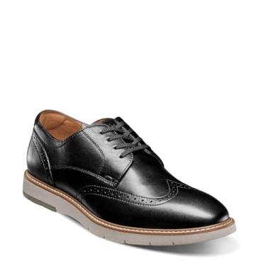 Imagem de Florsheim Sapato Oxford masculino Vibe Wing Tip, Preto, 8.5 Wide