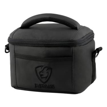 Imagem de Bolsa Térmica Fitness Lancheira Marmita Frasqueira Alimentar Dieta Treino Academia Esportivo Resistente Espaçosa