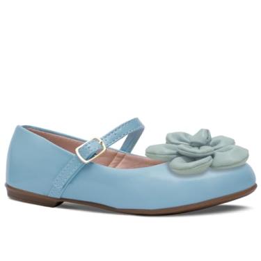 Imagem de Sapatilha Feminina Infantil Menina Nº 28 Ao 36 Sapato Boneca Mary Jane 02.44j (Azul Bebe, BR, Criança de 9 a 12 anos, Numérico, 36)