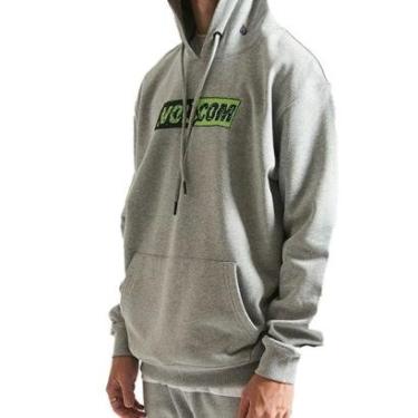 Imagem de Moletom Volcom Canguru Stone Split Masculino-Masculino