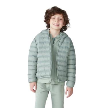 Imagem de Jaqueta Puffer Infantil Com Capuz - HERING - LA55 (BR, Idade, 14 Anos, Regular, Verde)