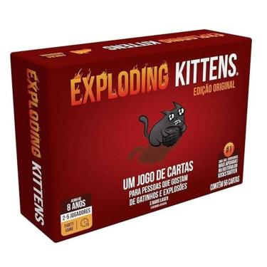 Imagem de Jogo De Cartas Exploding Kittens - Galápagos