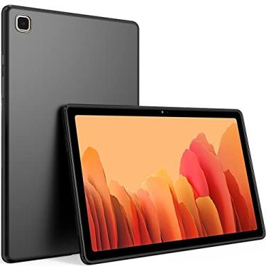 Imagem de Capa para Galaxy Tab A7 de 10,4 polegadas 2020, capa protetora de silicone de borracha macia de TPU fosco com design fino Puxicu para tablet Samsung Galaxy Tab A7 de 10,4 polegadas, modelo SM-T500/