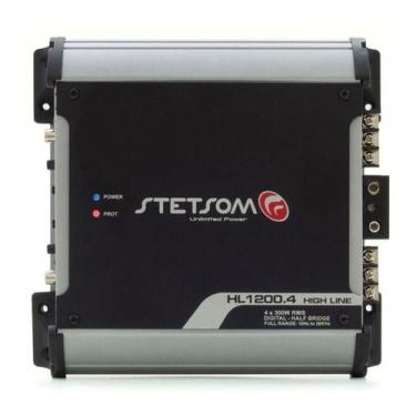 Imagem de Módulo Amplificador Digital Stetsom HL1200.4 Canais - 1200 Watts RMS -