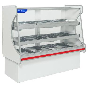 Imagem de Balcão Estufa 125 cm Vidro Reto Pop Luxo 5204 PoloFrio - Polo Frio, Ve