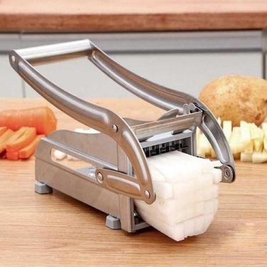 Imagem de Cortador Legumes Batatas Palito Inox Profissional - oem