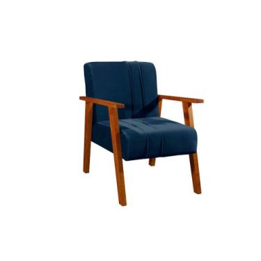 Imagem de Poltrona Cadeira Verona Decorativa Recepção Escritório Luxo - Portofin