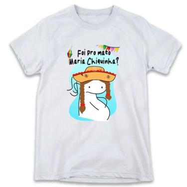 Imagem de 1 Camiseta Festa Junina Flork São João Foi Para o Mato Maria Chiquinha