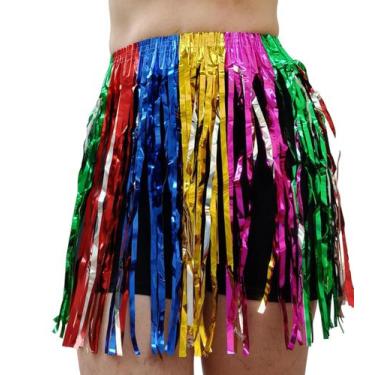 Imagem de Saia Fita Metalizada Fitilho Para Festa Carnaval - JFL.Acessórios, Col
