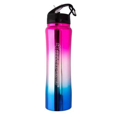 Imagem de Garrafa Gold Sports Walk 750ml Dupla Camada Aço inoxidável 304 Canudo 