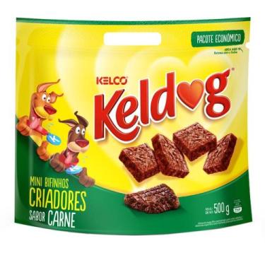 Imagem de Mini Bifinhos Kelco Keldog Criadores Sabor Carne - 500 g