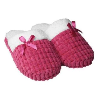 Imagem de Pantufa Feminina Pink 34/35 - Laço - Laço Comércio