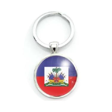 Imagem de Chaveiro Bandeira do Haiti país - RECANTOASTRALSITE