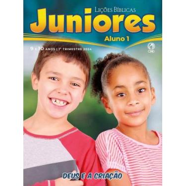 Imagem de Revista Lições Bíblica Juniores Aluno 1º Trimestre 2024 - CPAD