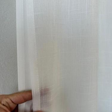 Imagem de Cortina Sofisticada De Voil Linho Forrada Medida 3,00x2,30 - Salvatex,