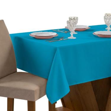Imagem de Toalha de Mesa TECIDO GROSSO Oxford Liso 1,50M x 2,00M Retangular com 