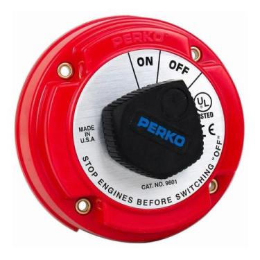 Imagem de Chave Geral Perko 360 Amperes - Para 1 Bateria - Uso Náutico - PERKO U