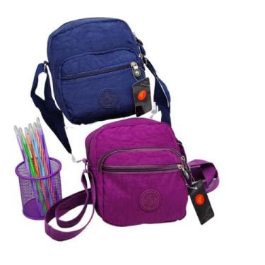 Imagem de Bolsa De Lado Feminina Transversal Carteira Crossbody Pasta Alça HX675
