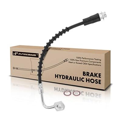 Imagem de A-Premium Mangueira hidráulica de freio dianteiro compatível com modelos Dodge, Chrysler, Ram e Volkswagen - Grand Caravan 2008-2012 2018-2020, Town & Country 2008-2012, C/V 2012 2015, Routan
