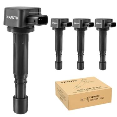 Imagem de Bobinas de ignição NPAUTO compatíveis com Honda Civic, Acura EL 1.7L L4, pacote com 4