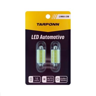 Imagem de Lampada Led Tarponn Torpedo Sj-Cob-12C - 39Mm (Par)