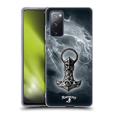 Imagem de Head Case Designs Capa de gel macia oficialmente licenciada Alchemy Gothic Mjolnir Hammer Ilustração Compatível com Samsung Galaxy S20 FE / 5G