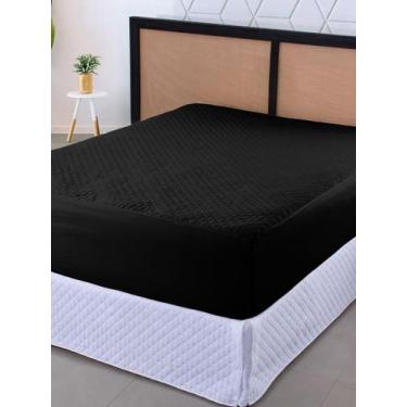 Imagem de Capa Protetora Para Colchão Cama Casal Queen Impermeável Matelado Ultr