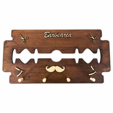 Imagem de Cabide Gilete Barbeiro Profissional Personalizado Barber Shop - JJVERA