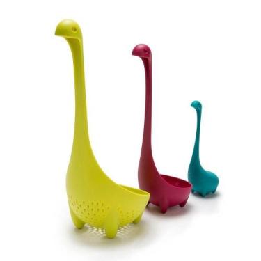 Imagem de Kit Familia Nessie - Concha, Espumadeira e Infusor de Chá - Yaay