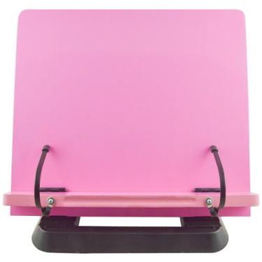 Imagem de Apoio De Leitura Livro E Notebook - Cores - Marca Fácil, Rosa