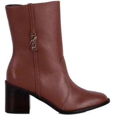 Imagem de Bota Barcelos Cano Médio Salto Bloco Luiza-Feminino