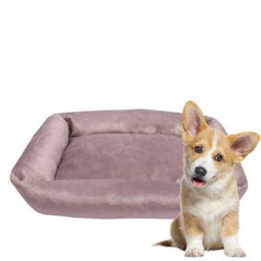 Imagem de Caminha Pet Quadrada Para Gatos e Cachorros Velboa Veludo-55 - Luck Ba