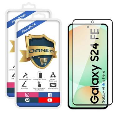 Imagem de Kit 2x Película De Vidro 3d Para Galaxy S24 Fe Full Cover - Danet