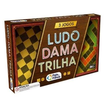 Imagem de Dama/Ludo/Trilha 2801 Pais e Filhos - PAIS & FILHOS