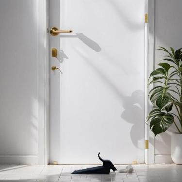 Imagem de Aparador de Porta Calço Cunha Prendedor Divertido Decoração - Mad Make