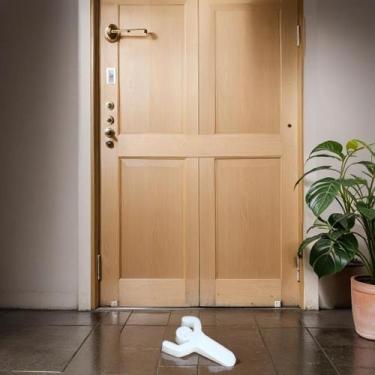 Imagem de Aparador de Porta Calço Cunha Prendedor Divertido Decoração - Mad Make