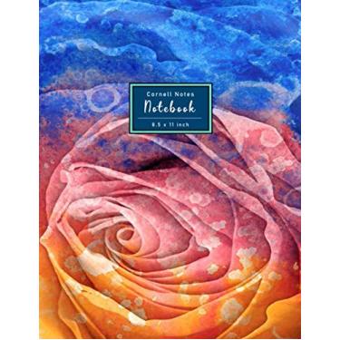 Imagem de Cornell Notes Notebook: Focus Notes Taking System, large 8.5 x 11", college ruled