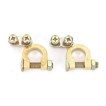 Imagem de Clipes de Braçadeira de Conector de Bateria de Acessório de Carro, Acessórios de Cabeça de Pilha Terminal de Cobre de, Fáceis de Instalar para Proteger a Fonte de