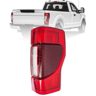 Imagem de LC3Z13404E Luz traseira LED 12V substituição do lado direito do passageiro para Ford F250 F350 Super Duty 2020 2021 2022, LC3Z13404B FO2801282 (lado direito do passageiro)